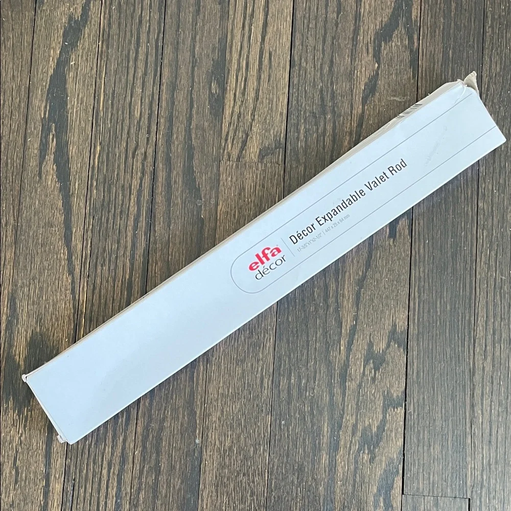 Décor+ Expandable valet rod D: 40 silver